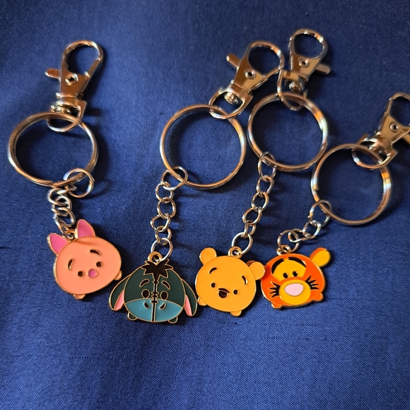 Disney Accessories Winnie The Pooh Keychain Set Poshmark